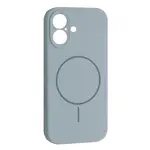 MR4_145195 Чохол silicone case full camera fine ring magsafe для iphone 17 new sky синій 