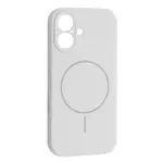 ЧОХОЛ SILICONE CASE FULL CAMERA FINE RING MAGSAFE ДЛЯ IPHONE 17, БІЛИЙ