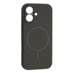 ЧОХОЛ SILICONE CASE FULL CAMERA FINE RING MAGSAFE ДЛЯ IPHONE 17 CHARCOAL, СІРИЙ, ЧОРНИЙ