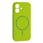 ЧОХОЛ SILICONE CASE FULL CAMERA FINE RING MAGSAFE ДЛЯ IPHONE 17 EMERALD ЗЕЛЕНИЙ