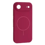 ЧОХОЛ SILICONE CASE FULL CAMERA FINE RING MAGSAFE ДЛЯ IPHONE 17 AIR MANYUE ЧЕРВОНИЙ