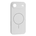 ЧОХОЛ SILICONE CASE FULL CAMERA FINE RING MAGSAFE ДЛЯ IPHONE 17 AIR, БІЛИЙ