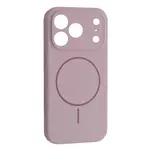 ЧОХОЛ SILICONE CASE FULL CAMERA FINE RING MAGSAFE ДЛЯ IPHONE 17 PRO ПУРПУРОВИЙ LILAC