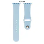 РЕМІНЕЦЬ ДЛЯ APPLE WATCH SILICONE 42, 44MM M (5) LILAC CREAM