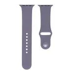 РЕМІНЕЦЬ ДЛЯ APPLE WATCH SILICONE 38, 40MM M (46) LAVANDER, СІРИЙ