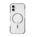 ЧОХОЛ ROCK CRYSTAL CLEAR ANTI-DROP MAGNETIC PROTECTION CASE ДЛЯ IPHONE 17 TRANSPARENT, ЧОРНИЙ