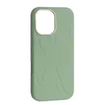 ЧОХОЛ FLOWER LIQUID SILICONE CASE MAGSAFE ДЛЯ IPHONE 16 QINGSHAN JADE
