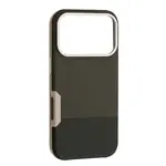 ЧОХОЛ TWO DIFFERENT LEATHER CASE MAGSAFE ДЛЯ IPHONE 17 PRO MAX ЗЕЛЕНИЙ