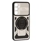 ЧОХОЛ PROTECTIVE RING MAGSAFE ДЛЯ SAMSUNG A17 4G, 5G SPACE, СІРИЙ