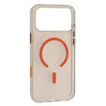 ЧОХОЛ CRYSTAL FRAME MAGSAFE ДЛЯ IPHONE 17 PRO ПОМАРАНЧЕВИЙ
