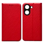 ЧЕХОЛ-КНИЖКА CARBONE ДЛЯ REDMI A5 EU 173 MM ЧЕРВОНИЙ