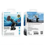 АВТОТРИМАЧ BOROFONE BH125 ROMAN MAGNETIC CAR HOLDER (CENTER CONSOLE), ЧОРНИЙ