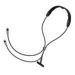 КАБЕЛЬ PD HOCO U145 100W CHARGING DATA CABLE C TO C NECK HANGING WITH MASSAGER, ЧОРНИЙ