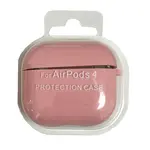 ЧОХОЛ ДЛЯ AIRPODS 4 SILICONE CASE, MICROFIBER РОЖЕВИЙ
