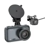 ВІДЕОРЕЄСТРАТОР HOCO DV6 DRIVING RECORDER WITH 3 DISPLAY (WITH REAR CAMERA), ЧОРНИЙ