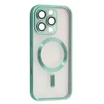 ЧОХОЛ SHINING CAMERA MAGSAFE ДЛЯ IPHONE 16 PRO MAX ЗЕЛЕНИЙ