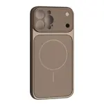 ЧОХОЛ NEW AG GLASS MAGSAFE CASE ДЛЯ IPHONE 14 PRO MAX, СІРИЙ