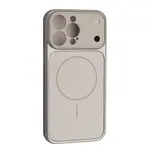 ЧОХОЛ NEW AG GLASS MAGSAFE CASE ДЛЯ IPHONE 15 PRO, СІРИЙ