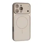 MR4_146814 Чохол new ag glass magsafe case для iphone 16 pro max, сірий 