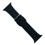 РЕМІНЕЦЬ ДЛЯ APPLE WATCH SILICONE METAL CLAPS 38, 40, 41MM, ЧОРНИЙ