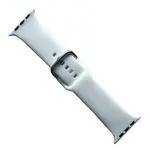 РЕМІНЕЦЬ ДЛЯ APPLE WATCH SILICONE METAL CLAPS 42, 44, 45, 46, 49MM, БІЛИЙ