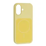 ЧОХОЛ NEW SILICONE CASE MAGSAFE ДЛЯ IPHONE 17 MILK ЖОВТИЙ