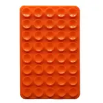 ТРИМАЧ-ПРИСОСКА ЛІППЕР ДЛЯ ТЕЛЕФОНУ ДВОХСТОРОННІЙ ПРЯМОКУТНИЙ 100MM X 60MM ПОМАРАНЧЕВИЙ