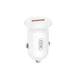 АВТОМОБІЛЬНИЙ ЗАРЯДНИЙ ПРИСТРІЙ XO CC68 MINI SMART SINGLE QC18W CAR CHARGER, БІЛИЙ