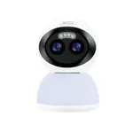 КАМЕРА ВІДЕОСПОСТЕРЕЖЕННЯ XO CR15 EU INDOOR DUAL MIRROR ZOOM 6-MEGAPIXEL, БІЛИЙ