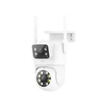 КАМЕРА ВІДЕОСПОСТЕРЕЖЕННЯ (ЗОВНІШНЯ) XO CR06 STAR 400W PIXEL DUAL SCREEN OUTDOOR DOME CAMERA, БІЛИЙ