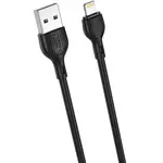 MR4_147318 Кабель xo nb200 usb cable для lightning 2.1a, 2m, чорний 