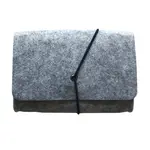 ЧОХОЛ-КОНВЕРТ FELT BAG ДЛЯ ЗАРЯДКИ MACBOOK, СІРИЙ