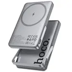 ЗОВНІШНІЙ АКУМУЛЯТОР POWER BANK HOCO Q36 SUNLIGHT PD20W POWER BANK MAGNETIC SUCTION+HOLDER 5000MAH METAL, СІРИЙ