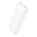 ЗОВНІШНІЙ АКУМУЛЯТОР POWER BANK HOCO J153A STABILITY POWER BANK 20000MAH, БІЛИЙ