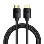 КАБЕЛЬ BASEUS HIGH DEFINITION SERIES HDMI 8K TO HDMI 8K ADAPTER CABLE 1M, ЧОРНИЙ CAKGQ-J01