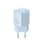 МЕРЕЖЕВИЙ ЗАРЯДНИЙ ПРИСТРІЙ BASEUS PICOGO GAN FAST CHARGER 1C 45W СИНІЙ P10176800313-00