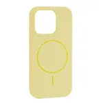 ЧОХОЛ SILICONE CASE WITH MAGSAFE ДЛЯ IPHONE 16 PRO CUSTARD