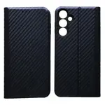 ЧЕХОЛ-КНИЖКА CARBONE ДЛЯ SAMSUNG A37 4G, 5G DARK СИНІЙ