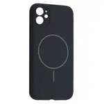ЧОХОЛ SILICONE CASE FULL CAMERA FINE RING MAGSAFE ДЛЯ IPHONE 12 SAPPHIRE СИНІЙ