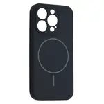 ЧОХОЛ SILICONE CASE FULL CAMERA FINE RING MAGSAFE ДЛЯ IPHONE 12 PRO SAPPHIRE СИНІЙ