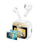 НАВУШНИКИ БЕЗДРОТОВІ HOCO EW89 KISSA TRUE WIRELESS TOUCH SCREEN BT HEADSET, БІЛИЙ