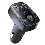 АВТОМОБІЛЬНИЙ ЗАРЯДНИЙ ПРИСТРІЙ + FM МОДУЛЯТОР ROCK B301, FM BLUETOOTH CAR CHARGER, ЧОРНИЙ