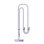 ШНУРОК ROCK (150CM) 8MM З КАРАБІНОМ PHONE STRAP LANYARD ПУРПУРОВИЙ