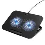 ПІДСТАВКА З ОХОЛОДЖЕННЯМ ДЛЯ НОУТБУКА HOCO GA4 JADE LAPTOP COOLING STAND, ЧОРНИЙ