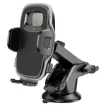 АВТОТРИМАЧ HOCO H15 FAIR PUSH-TYPE CAR HOLDER (CENTER CONSOLE), ЧОРНИЙ