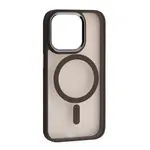 ЧОХОЛ CRISTAL GUARD MAGSAFE ДЛЯ IPHONE 15 PRO, СІРИЙ