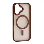 ЧОХОЛ CRISTAL GUARD MAGSAFE ДЛЯ IPHONE 16 BROWN