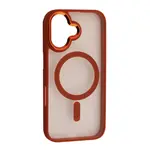 ЧОХОЛ CRISTAL GUARD MAGSAFE ДЛЯ IPHONE 16 PLUS ПОМАРАНЧЕВИЙ