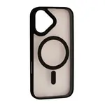 ЧОХОЛ CRISTAL GUARD MAGSAFE ДЛЯ IPHONE 17, ЧОРНИЙ