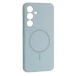 ЧОХОЛ SILICONE CASE LUXURY MAGSAFE ДЛЯ SAMSUNG S25 FE SKY СИНІЙ